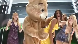 Dancing Bear Fucks Latina Kayla Carrera in Hot Bachelorette Party