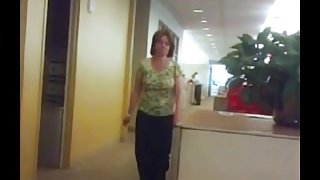 Office Coworker Big Bouncy Boobs