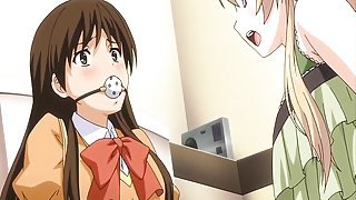Bondage hentai with pumping her milk gets wetpussy hard poki