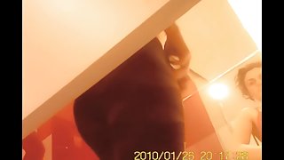 Changing room beauty bends over and shows ass on spy cam