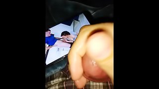 Masturbating To A Hot Mom Fucking A Young Guy Part 1